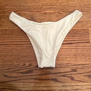 Monday Swimwear Bryon Bottoms - Ivory Size Medium